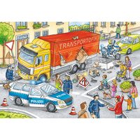 Puzzle Ravensburger - Helden in Aktion, 2x24 Teile