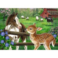Puzzle Ravensburger - Neue Nachbarn, 60 Teile