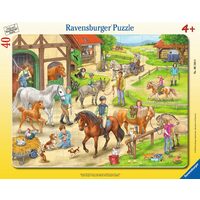 Puzzle Ravensburger - Auf dem Pferdehof, 40 Teile