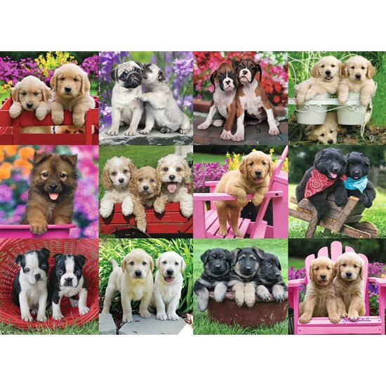 Puzzle Ravensburger - Puppy Pals, 500 Teile