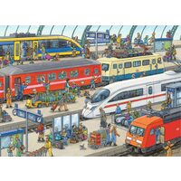Puzzle Ravensburger - Bahnhof, 60 Teile
