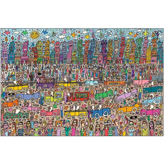 Puzzle Ravensburger - Rizzi James: Niente è bello come una città Rizzi, 5000 pezzi