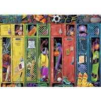 Puzzle Ravensburger - The Locker Room, 1000 Teile