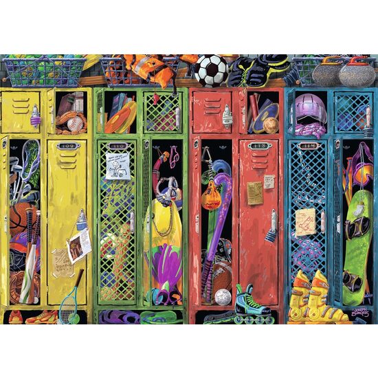 Puzzle Ravensburger - Lo spogliatoio, 1000 pezzi