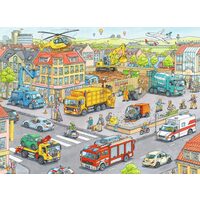 Puzzle Ravensburger - Transport, 100 Teile XXL