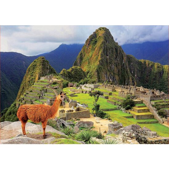 Puzzle Educa - Machu Picchu, Perù, 1000 pezzi, colla inclusa