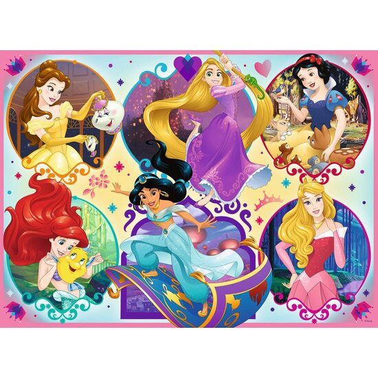 Puzzle Ravensburger - Disney Princess, 100 Teile XXL