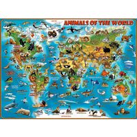 Puzzle Ravensburger - Tiere aus aller Welt, 300 Teile XXL