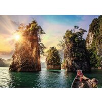 Puzzle Ravensburger - Nature Edition Nr. 15 - Drei Felsen in Cheow, Thailand, 1000 Teile
