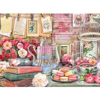 Puzzle Ravensburger - Vintage Tea Party, 500 Teile