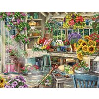 Puzzle Ravensburger - Idyllischer Garten, 2000 Teile