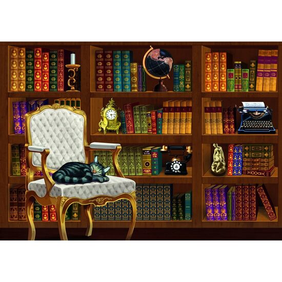 Puzzle Bluebird Puzzle - The Vintage Library, 1000 Teile