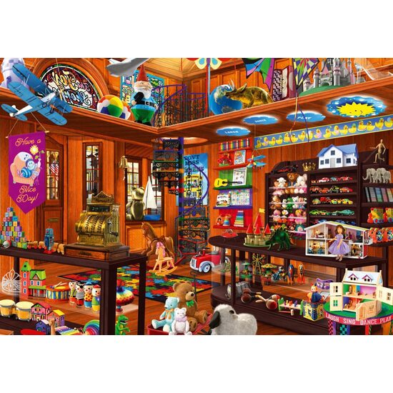 Puzzle Bluebird - Toy Shoppe Hidden, 1000 Teile