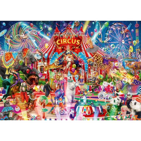 Puzzle Bluebird - Aimee Stewart : Une nuit au cirque, 4000 pièces