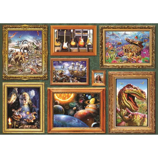 Puzzle Bluebird - Boy's 8 Gallery, 1000 Teile