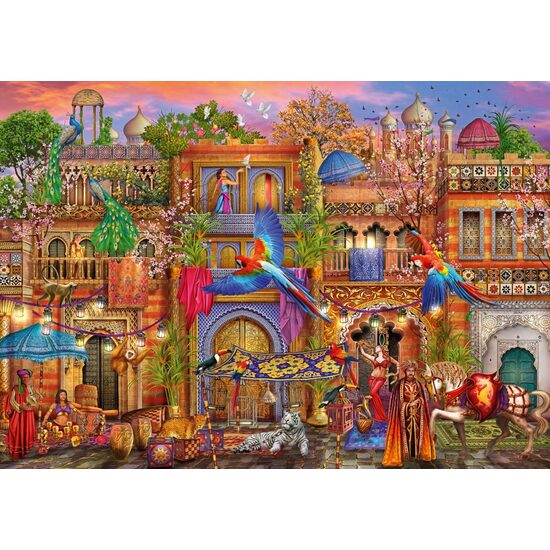 Puzzle Bluebird - Marchetti Ciro: Arabian Street, 1000 Teile