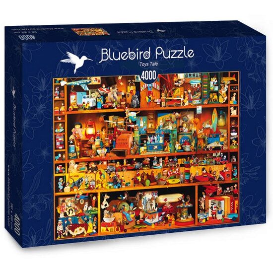 Puzzle Bluebird - Toys Tale, 4000 Teile