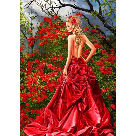 Puzzle Bluebird - Nene Thomas: Tais in Red, 1500 piese