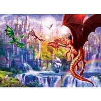 Puzzle Eurographics - Drachenreich, 500 Teile XXL