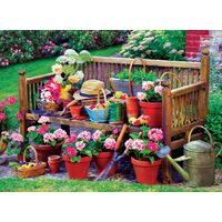 Puzzle Eurographics - Gartenbank, 1000 Teile