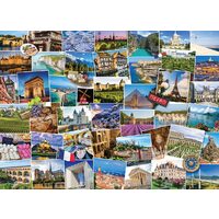 Puzzle Eurographics - Globetrotter Frankreich, 1000 Teile