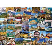 Puzzle Eurographics - Globetrotter Deutschland, 1000 Teile