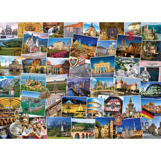 Puzzle Eurographics - Globetrotter Germania, 1000 pezzi