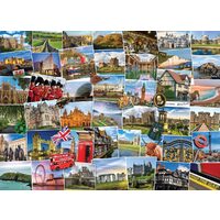 Puzzle Eurographics - Globetrotter Vereinigtes Königreich, 1000 Teile
