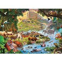 Puzzle Eurographics - Steve Crisp: Arche Noah vor dem Regen, 500 Teile XXL