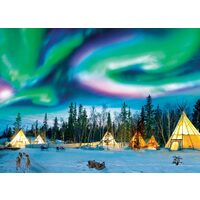 Eurographics Puzzle – Nordlichter – Yellowknife, 1000 Teile
