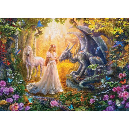Puzzle Eurographics - Prinzessinnengarten, 500 Teile XXL