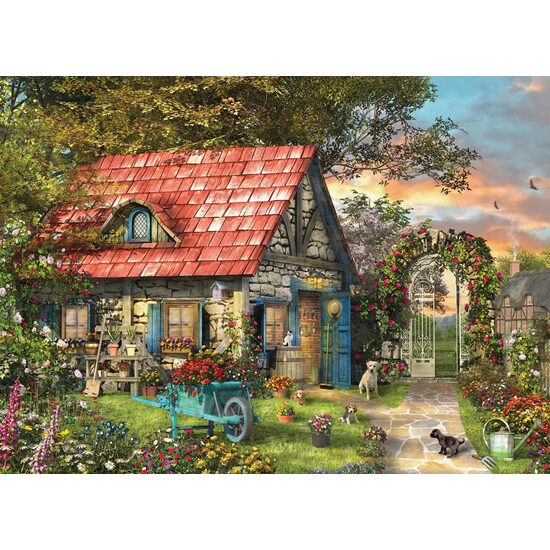 Puzzle Eurographics - Dominic Davison : Le Hangar de campagne, 300 pièces XXL