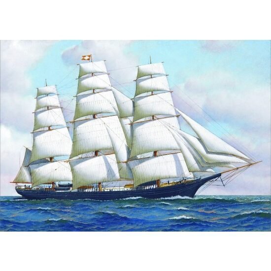Puzzle Goldpuzzle - Antonio Jacobsen: Klipperschiff, 1000 Teile
