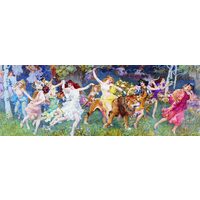 Puzzle Puzzle Gold - Una giornata nel bosco, 1000 pezzi