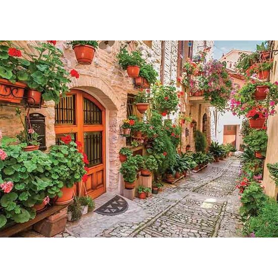 Puzzle Gold Puzzle - Une rue en Italie, 1000 pièces