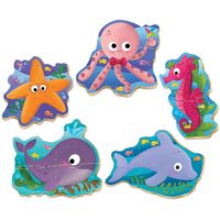 Puzzle Educa - 5 Babypuzzles, 2/3/4 Teile