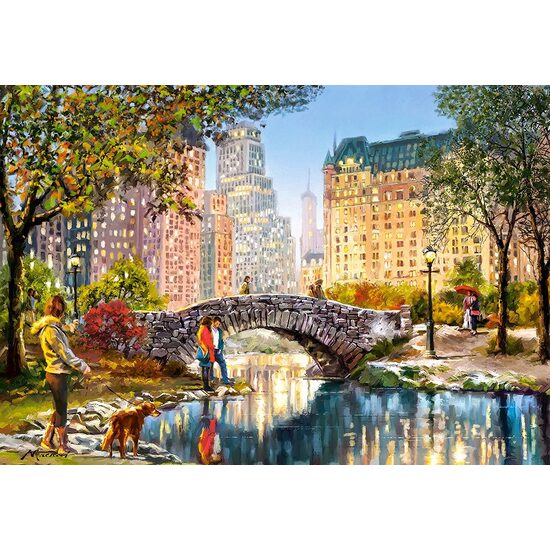Puzzle Abendspaziergang durch den Central Park, 1000 Teile