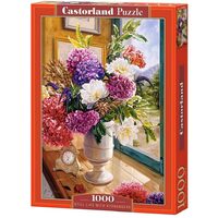Puzzle Castorland - Stillleben mit Hortensien, 1000 Teile