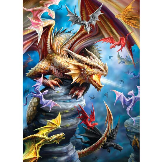 Eurographics Puzzle - Anne Stockes: Clan Dragón, 1000 piezas