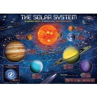 Puzzle Eurographics - The Solar System Illustrated, 500 pieces XXL