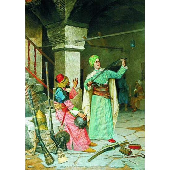 Puzzle Goldpuzzle - Osman Hamdi Bey: Waffenhändler, 2000 Teile
