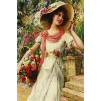 Puzzle Gold Puzzle - Emile Vernon: Flower Garden, 1000 pezzi