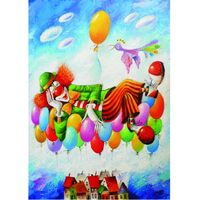 Puzzle Gold Puzzle - Yuri Macik: Il sogno del clown, 1000 pezzi