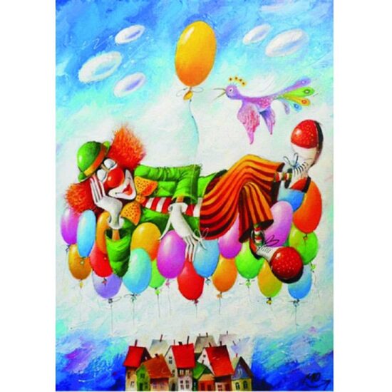 Puzzle Gold Puzzle - Yuri Macik: Clown's Dream, 1000 pieces