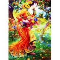 Puzzle Puzzle Gold - Franz Dvorak: Nel frutteto, 1000 pezzi