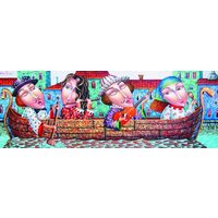Panoramapuzzle Goldpuzzle - Quer durch Venedig, 1000 Teile