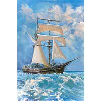 Puzzle Gold Puzzle - Segelboot im Ozean, 500 Teile