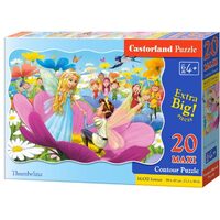 Puzzle Castorland - Däumelinchen, 20 Teile XXL