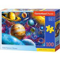 Puzzle Castorland - Odyssee des Sonnensystems, 100 Teile