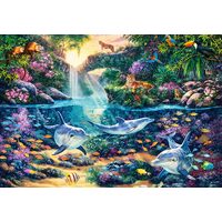 Puzzle Castorland - Dschungelparadies, 1500 Teile
